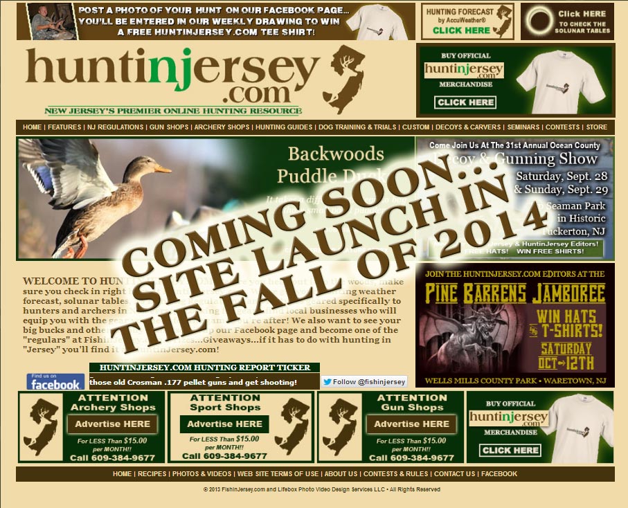 New Jersey's Premier Online Hunting Resource